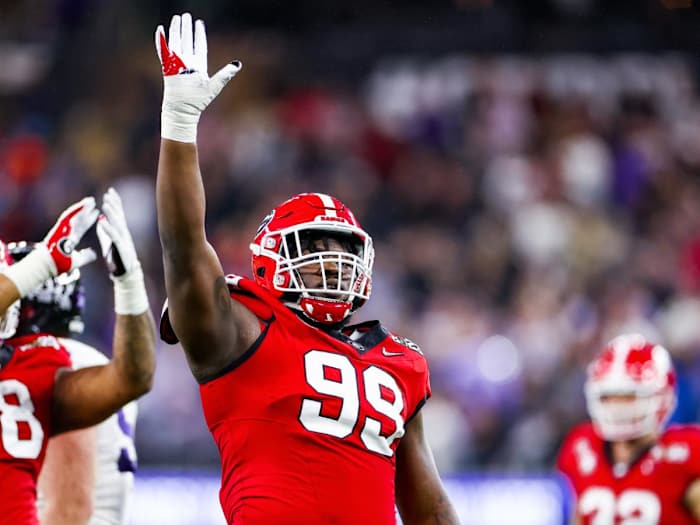 Georgia Defensive Lineman Bear Alexander / Credit: Tony Walsh / UGAA 